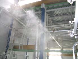 1-зонная система увлажнения воздуха